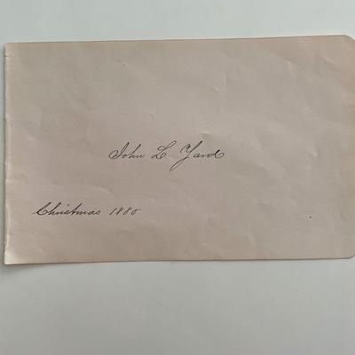 1880 original signature
