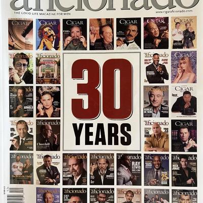 30th Anniversary Cigar Aficionado Magazine 