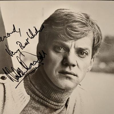 Malcolm McDowell Clockwork Orange signed photo
