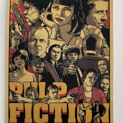 Pulp Fiction sticker 