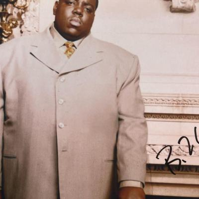Notorious B.I.G. signed photo