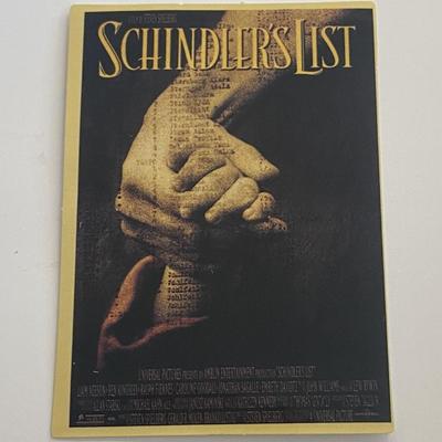 Schindler's List movie sticker 