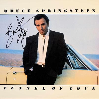 Bruce Springsteen signed Tunnel Of Love album