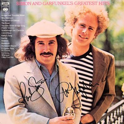Simon & Garfunkel signed Greatest Hits album