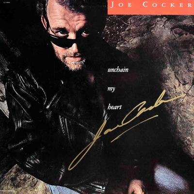 Joe Cocker Unchain My Heart signed album