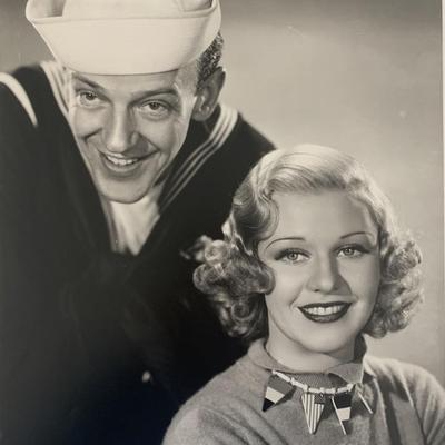 Fred Astaire/ Ginger Rogers 11x14 photo unsigned