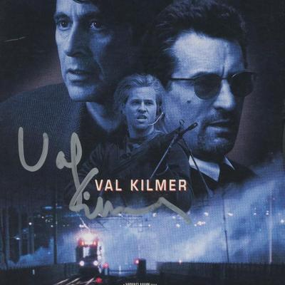Heat Val Kilmer signed DVD