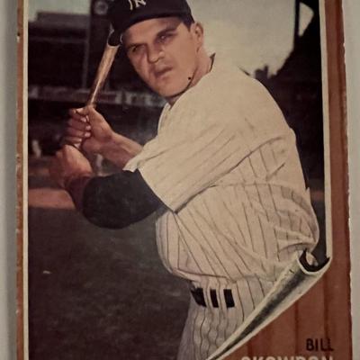 Bill Skowron 1962 Topps baseball card No. 110