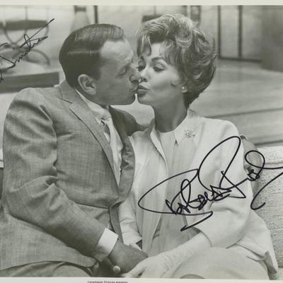 Frank Sinatra signed movie photo. GFA Authenticated