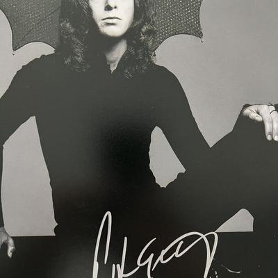 Genesis Peter Gabriel signed photo