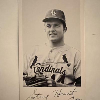 Steve Huntz facsimile signed photo. 3x5 inches