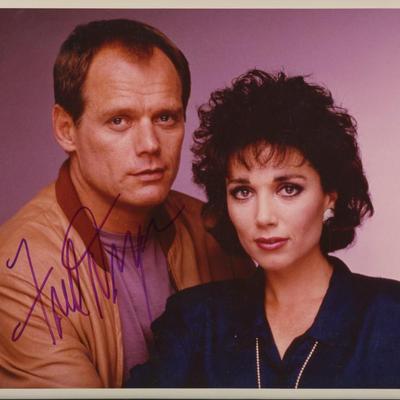 Fred Dryer signed photo