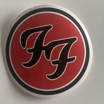 Foo Fighters logo sticker 