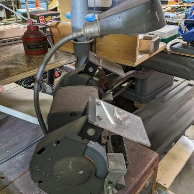 Vintage Craftsman 1/2 hp Bench Grinder