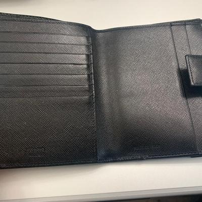 Prada Black Leather Wallet