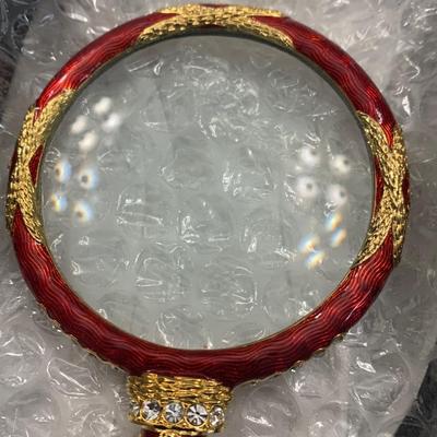 Edgar Berebi Faberge Style Magnifying Glass