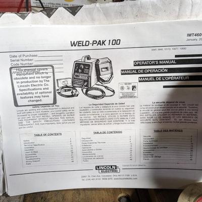 New Lincoln Electric Weld-Pak 100