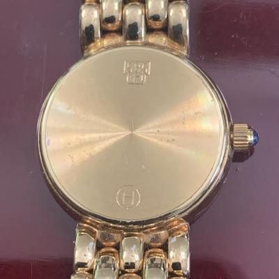 Geneve 14k Gold / Diamonds Ladies Watch in Dispaly Box