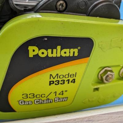 Poulan P3314 Chain Saw