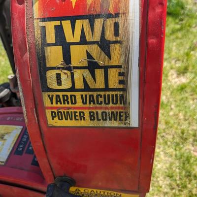 MTD Yard 5 hp Vacuum/Blower Model 135212