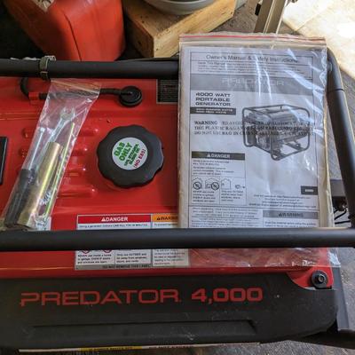 New Predator 4000 Gas Generator, 63080