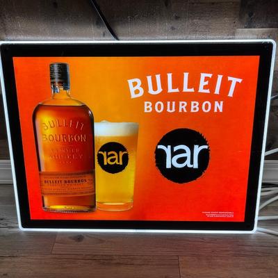 Bulleit Bourbon LED light