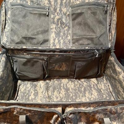 A4-military suitcase/laptop case
