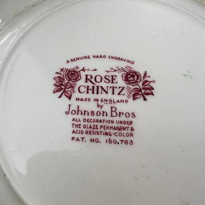 Rose Chintz Ceramic lot