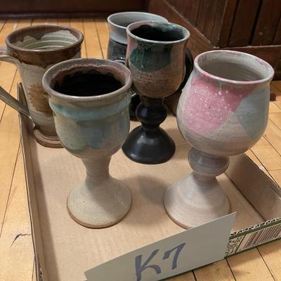 K7-Pottery Chalices/Mugs