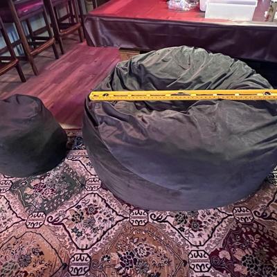 Jumbo Beanbag Chair and Ottoman by Ultimate Sack