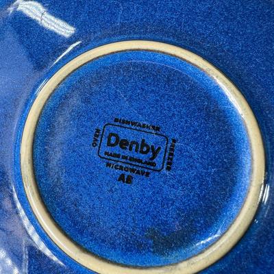 Denby salad plates. Blueberry plates, Miskasa