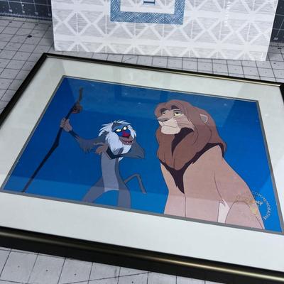 Walt Disney Commemorative Lithograph Lion King 