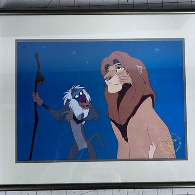 Walt Disney Commemorative Lithograph Lion King 