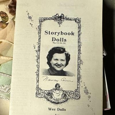  Nancy Ann Storybook Bisque Wednesday's Child green