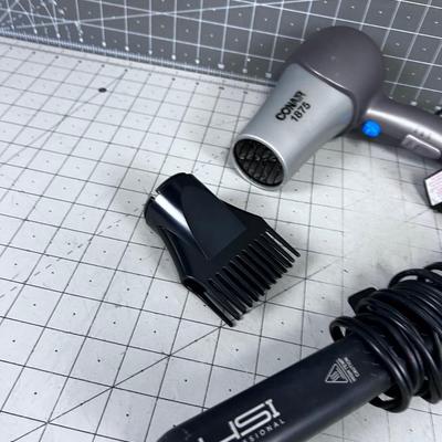 Hair Dryer and Straightener 