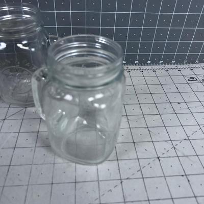 Country Fair Pint Jar Drink Mugs (4) 