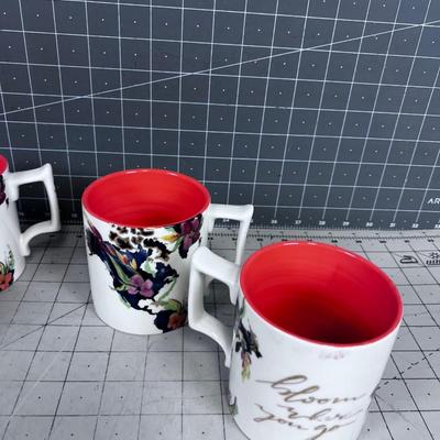 (4) Whitney Winkler for Anthropologie CUPS 