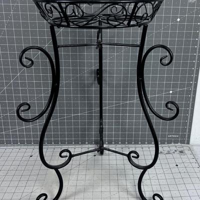 Black Plant Stand 