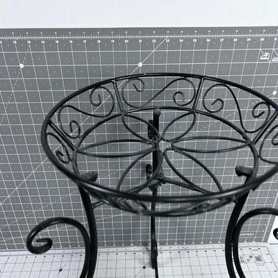 Black Plant Stand 