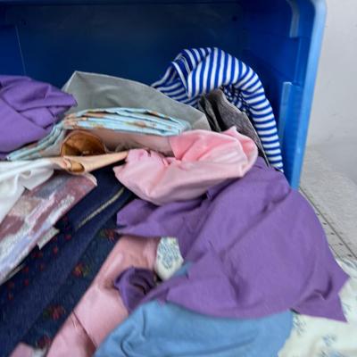 Tub Full of Fabric 