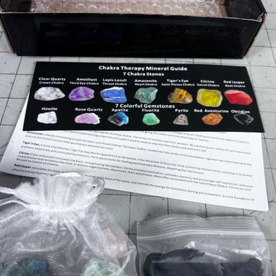 Chakra Therapy Mineral Set NEW 