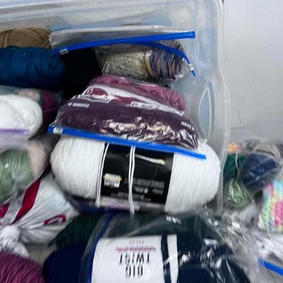 Giant Tub of Yarn 