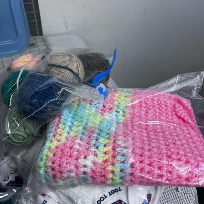 Giant Tub of Yarn 