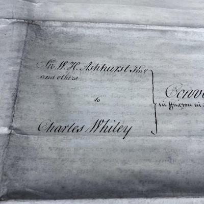 INTERESTING! Antique Indenture Letter, Dated 1788 