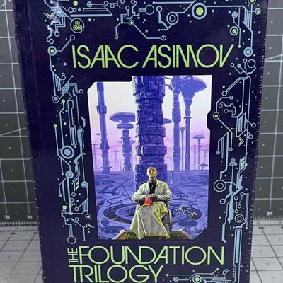 Leather Bound Classic New Sealed Book: The Foundation Trilogy by Isaac Asimov 