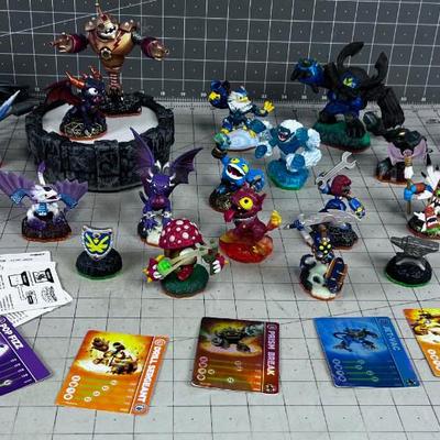 Large Collection of Skylanders Figurines 