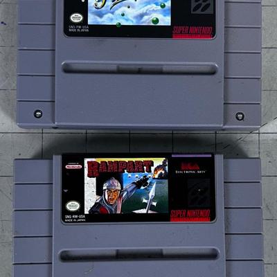 2 Super Nintendo GAMES 