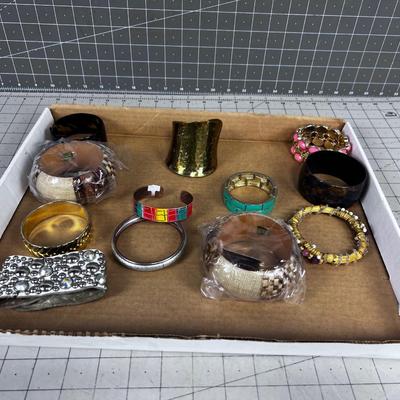 Lot of Mixed Women's Bracelets
