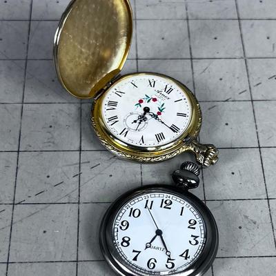 2 Pocket Watches 
