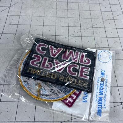 Lot of PATCHES from NASA Apollo 11 